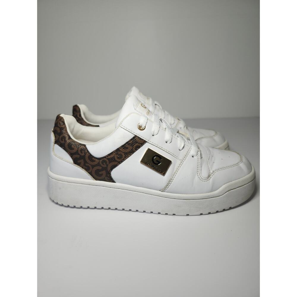 G by Guess Ggmirra-R Women's White 8M Casual Sneaker Streetwear